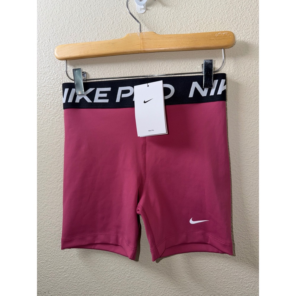 NEW Girls Nike Pro Spandex Shorts Size Large
